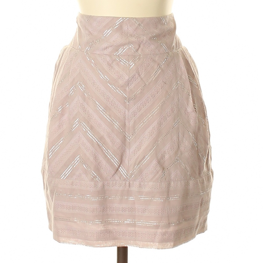 ⭐Staring at stars lilac chevron skirt s